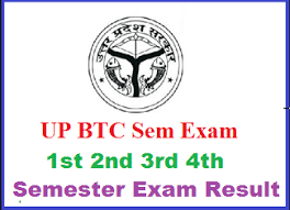 UP BTC Result 2023 - 2024 1st, 2nd, 3rd & 4th Semester ( Deled Back Paper )