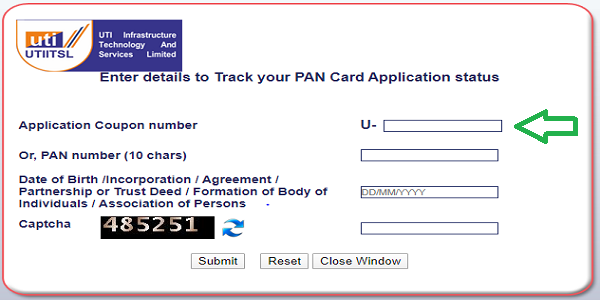 Pan Card Status Check Online 2023 - 2024 UTI / NSDL By Name & Date Of Birth