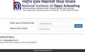 NIOS Deled Result 2024 - 2025 Supplementary Exam Result Date