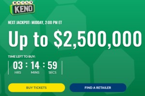 OLG Daily Keno 2022 Winning Numbers ENCORE Result Payout Live Draw 2023
